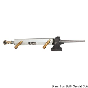 Cylindre hydraulique pour moteurs in-bord